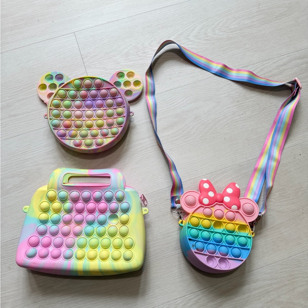 Fidget crossbody bags kids